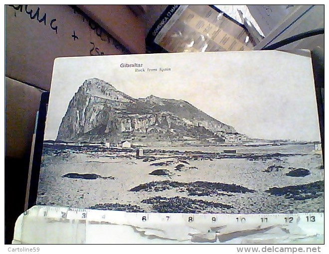 GIBILTERRA  GIBRALTAR ROCK FROM SPAIN  N1910 FB5880 - Gibilterra