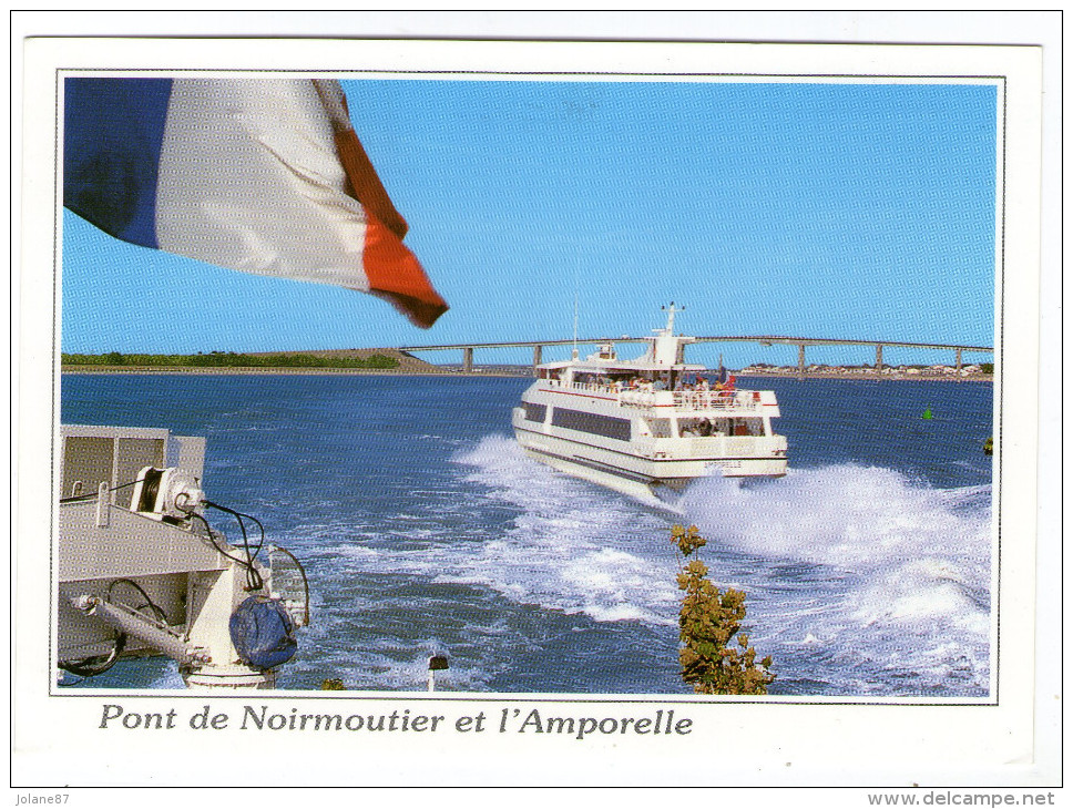 CPM     85            NOIRMOUTIER         L AMPORELLE         L E PONT - Altri & Non Classificati