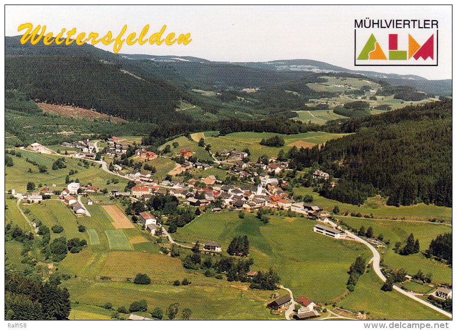 1 AK Österreich - Oberösterreich * Blick Auf Weitersfelden Im Mühlviertel - Luftbildaufnahmé - Sonstige & Ohne Zuordnung