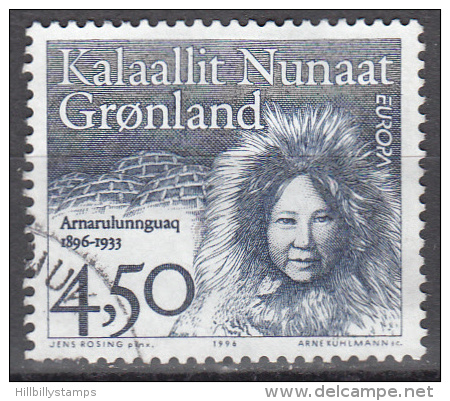 Greenland   Scott No  311    Used    Year  1996 - Gebruikt