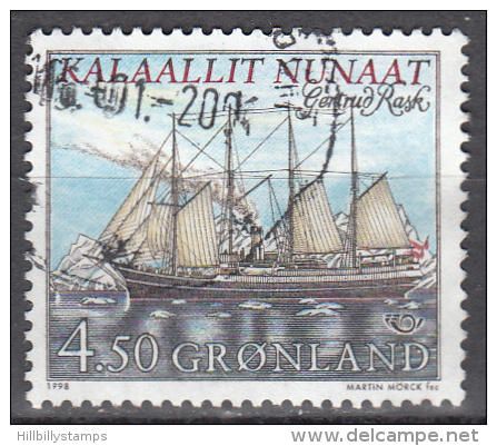 Greenland   Scott No  338    Used    Year  1998 - Gebruikt