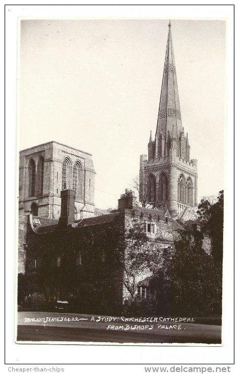 Chichester Cathedral - A Study From Bishops Palace -Donlion - Other & Unclassified