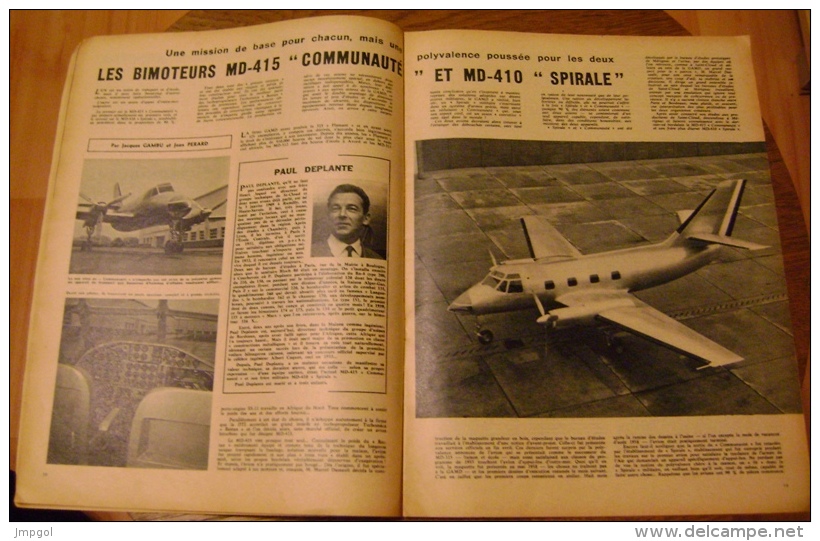 Aviation Magazine N° 273 15 Avril 1959 "GAMD-415 Communauté" - Aviation