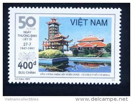 Vietnam Viet Nam MNH Perf Stamp 1997 : 50th Anniversary Of War Martyrs And Invalids' Day (Ms760) - Viêt-Nam