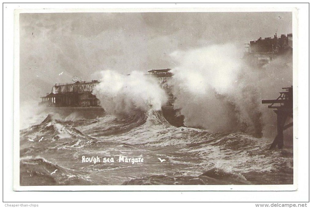 Margate - Rough Sea - G.F. Hoare - Margate