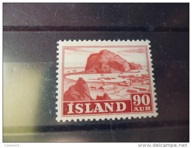 ISLANDE TIMBRE OU SERIE  YVERT N°228* - Neufs