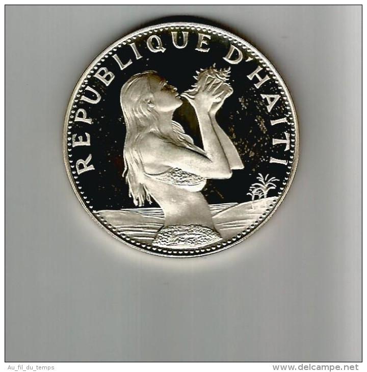 HAITI , 50 GOURDES ARGENT - Haiti