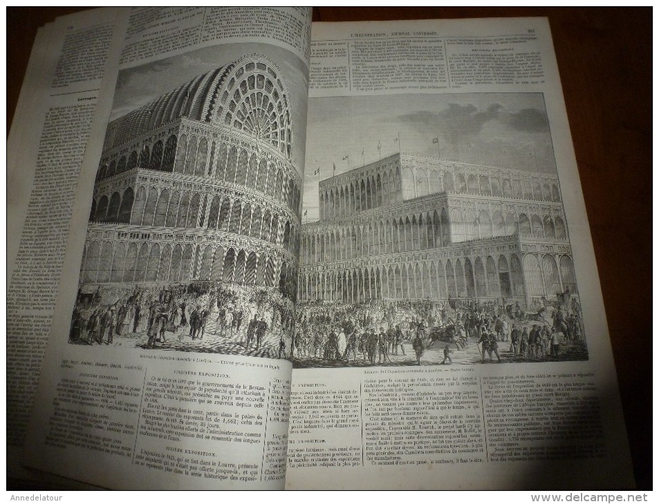1851 L'ILLUSTRATION :Marché aux CHIENS et OISEAUX; Moeurs lyonnaise ,Soieries; Calendrier mouvant CUSSON; Dunkerque, etc