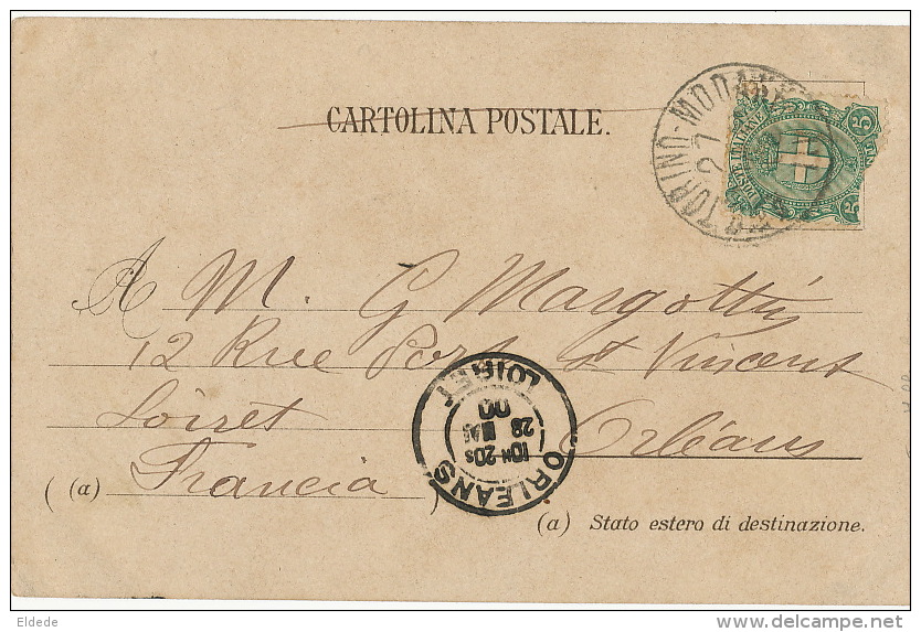 Pionniere Saluti Da Roma Stamped 1900 Color Vaticano - Autres & Non Classés