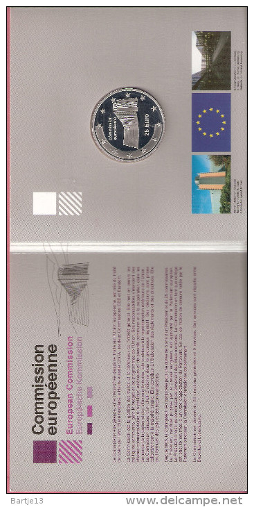 LUXEMBURG 25 EURO 2006 ZILVER PROOF EUROPEAN COMMISSION - Luxemburgo