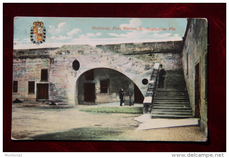 ST AUGUSTINE - FORT MARION, Stairway - St Augustine