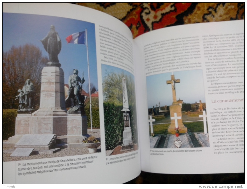 LA GRANDE GUERRE DANS LE TERRITOIRE DE BELFORT TATU TAMBORINI ESITIONS COPRUR 2005 à La Mémoire De Nos Ancêtres - Franche-Comté