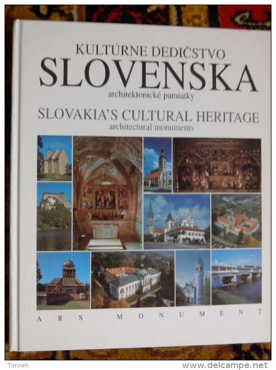 +ANGLAIS SLOVENSKA ARCHITEKTONICKE PAMIATKY SLOVAKIA ' S CULTURAL HERITAGE ARCHITECTURAL MONUMENTS ARS MONUMENT - Langues Slaves