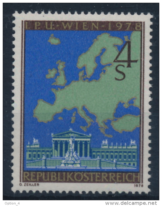 **Österreich Austria 1978 ANK 1606 Mi 1574 (1) KSZE Map Of Europe MNH - Ungebraucht