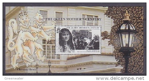 South Georgia 1999 Queen Mother´s Century M/s  ** Mnh (26203BB) - Zuid-Georgia