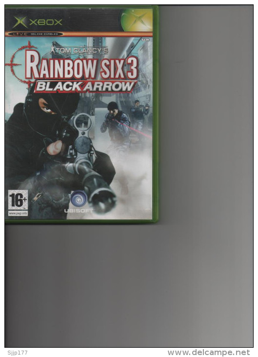 Jeux XBOX. Rainbow Six 3 . Black Arrow. - Xbox