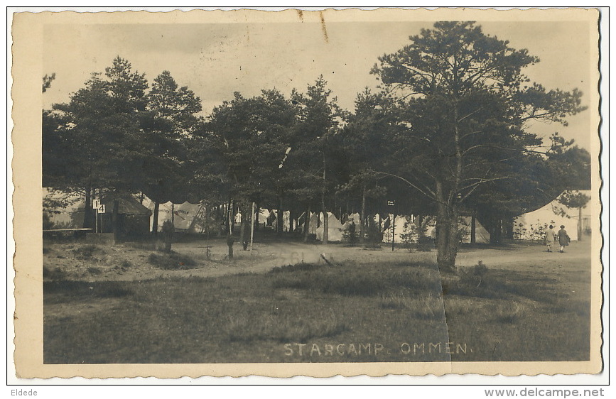 Real Photo Ommen Scout Camp Scoutisme  Starcamp - Ommen