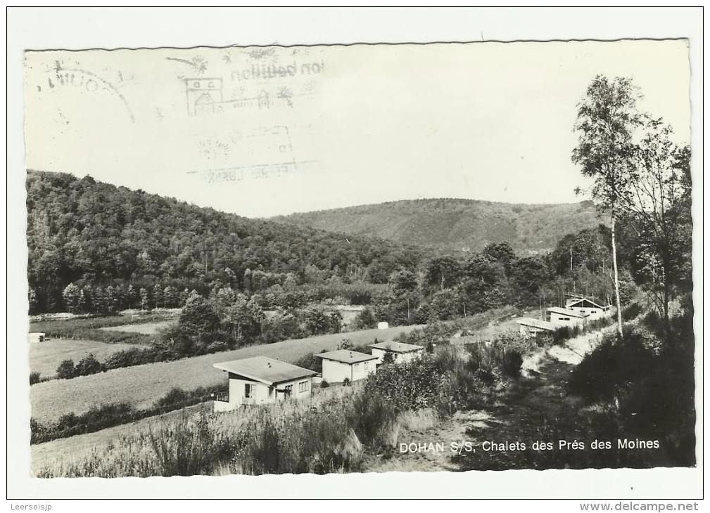 Dohan S Semois  Chalets Des Prés Des Moines - Bouillon