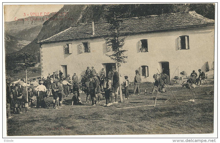 3 Valle De Ordesa Casa De Olivan Y La Faja De Pelay Scoutisme Scouts  Edit Silverio Pascual Torla - Autres & Non Classés