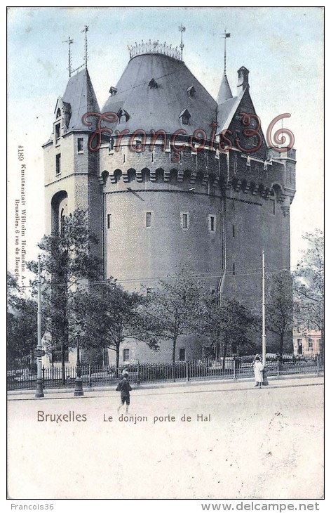 Bruxelles - Le Donjon Porte De Mai - 2 SCANS - Autres & Non Classés