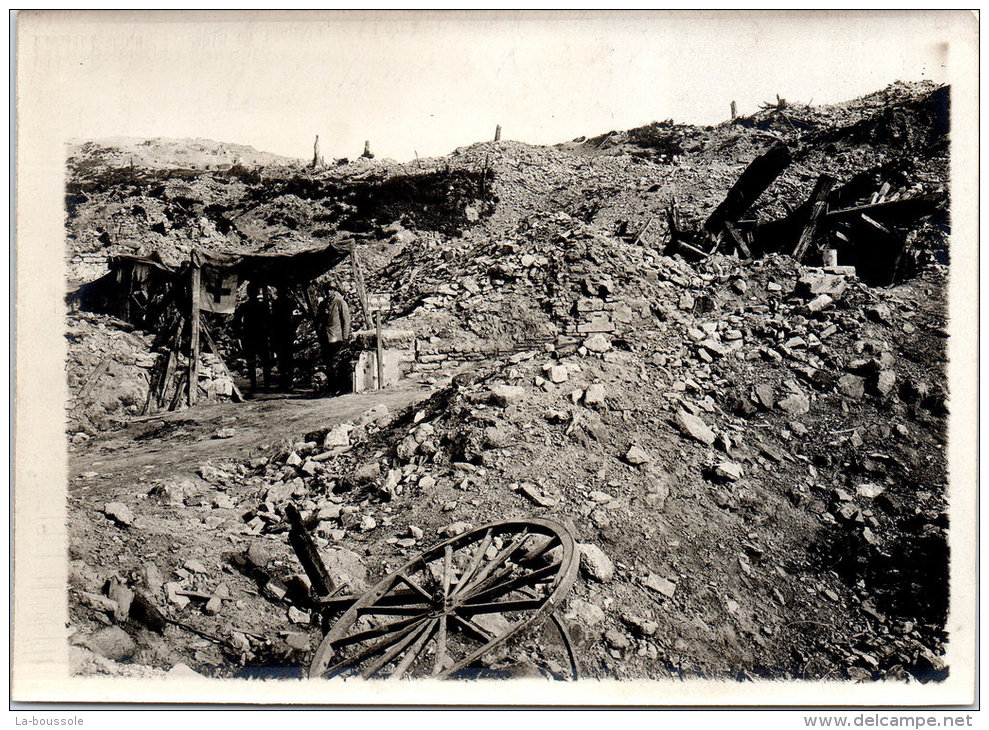 Photographie Originale - Un Coin De Craonne, Chemin Des Dames - Aout 1917 - Guerre, Militaire