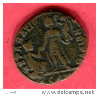 GRATIEN   AE3  RLES   ( C 30  ,RIC 20A3   ) TB  28 - The End Of Empire (363 AD Tot 476 AD)