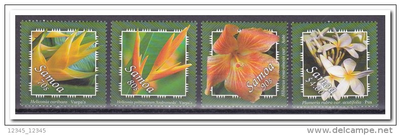 Samoa 2004, Postfris MNH, Flowers - Samoa