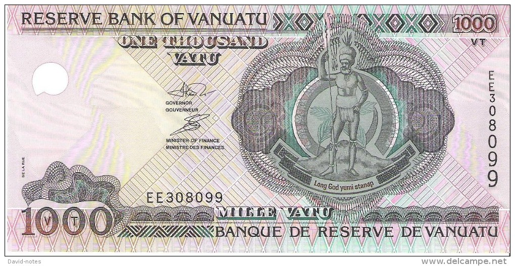 Vanuatu - Pick 10 - 1000  Vatu 2002 - Unc - Vanuatu