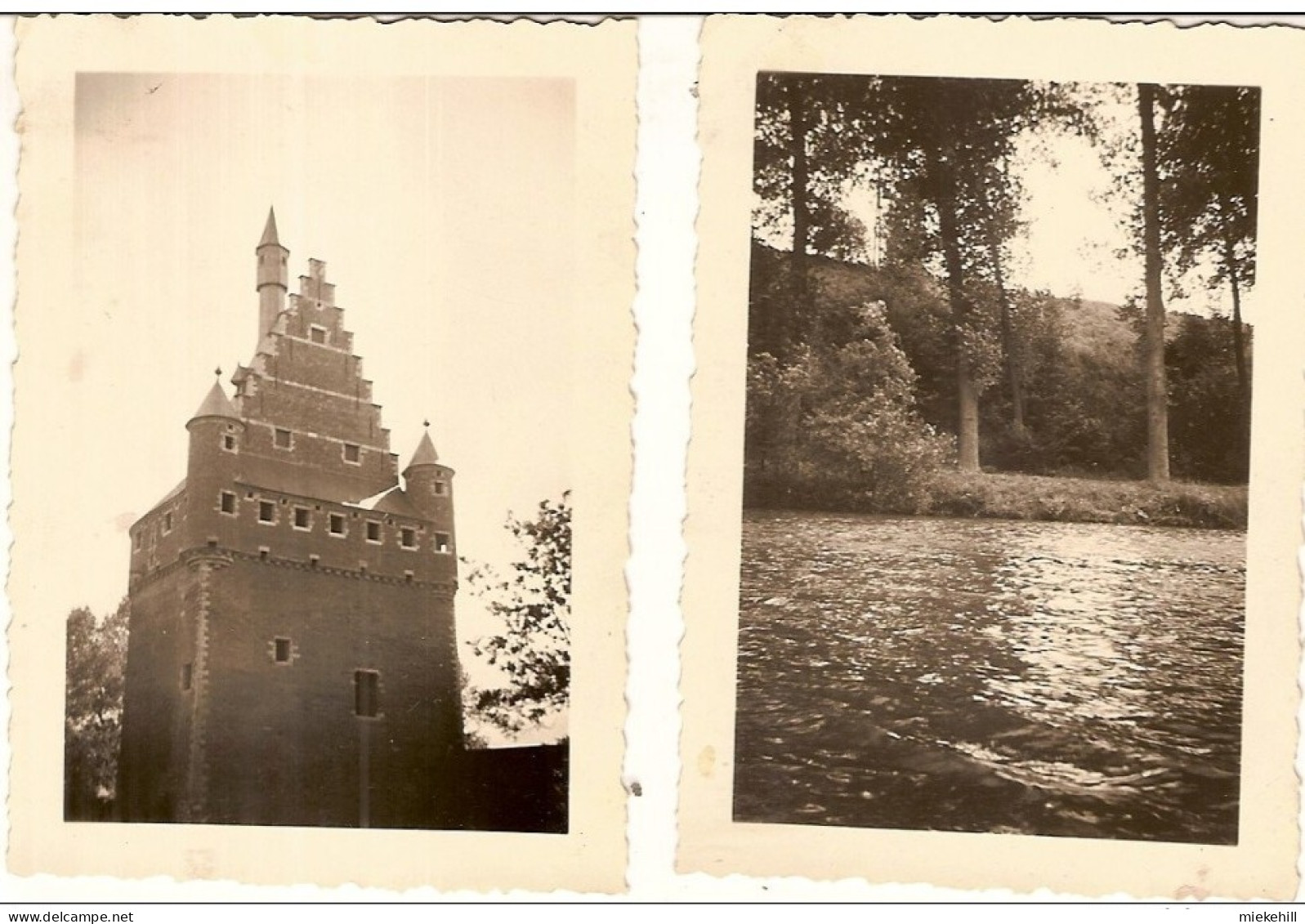 BEERSEL-chateau-lot De 5 Photos Originales Ridax - Beersel