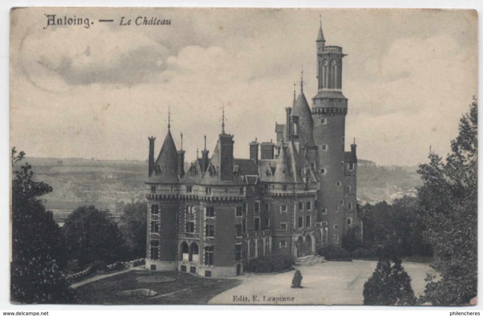 CPA - (Belgique) Antoing - Le Chateau - Antoing