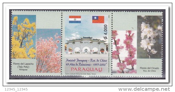 Paraguay 2002, Postfris MNH, Trees - Paraguay