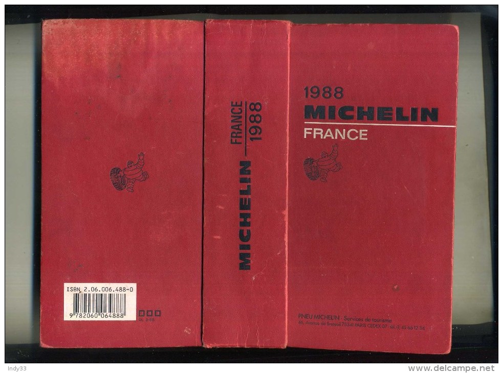 - GUIDE MICHELIN 1988 . - Michelin (guide)
