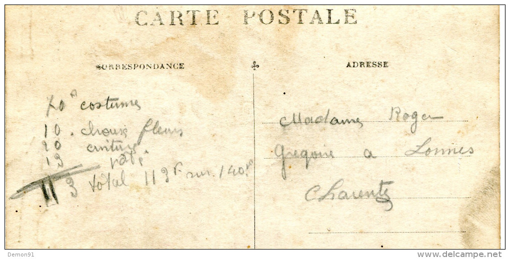 Carte Photo - Adréssée à LONNES - Circulée - - Sonstige & Ohne Zuordnung