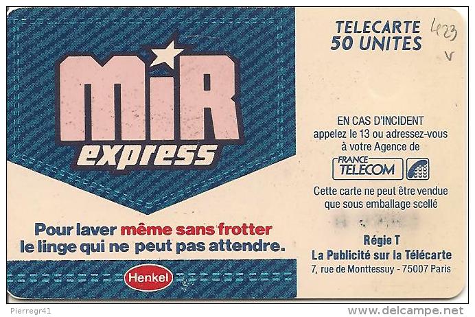 CARTE°-PUCE-PRIVEE-D-1990-D423-SO3-MIR EXPRESS-UTILISE-TBE- - Privadas