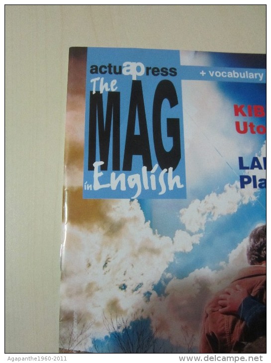 058 - ActuAPress The MAG In ENGLISH  N° 1151 - 2008-04 - MENSUEL  +  CD AUDIO8 - Educación