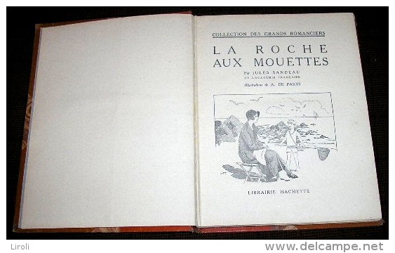 SANDEAU Jules : LA ROCHE AUX MOUETTES. Illustrations De PARYS. (1932) - Hachette