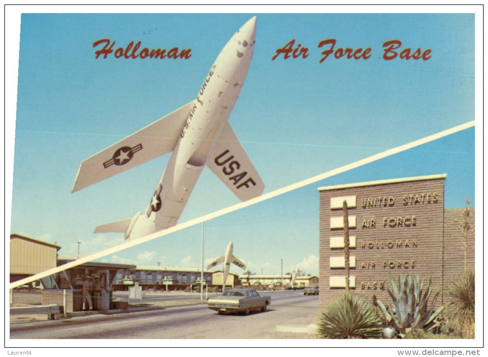 (830) USA - Holloman Airforce Base And Airplanes - Avions - Aerodromi