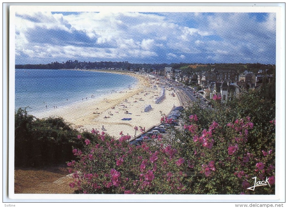 SAINT-CAST - La Grande Plage - écrite Non Timbrée- 2 Scans - Saint-Cast-le-Guildo