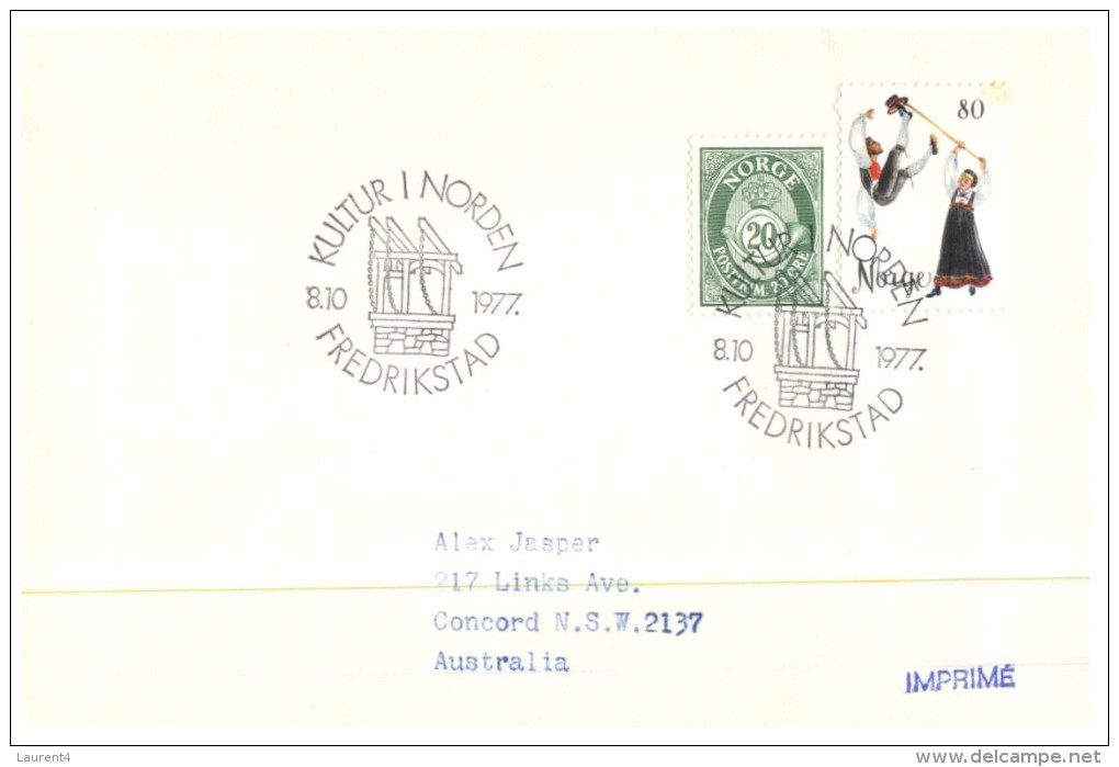 (432) Norway FDC Cover - 1977 - FDC