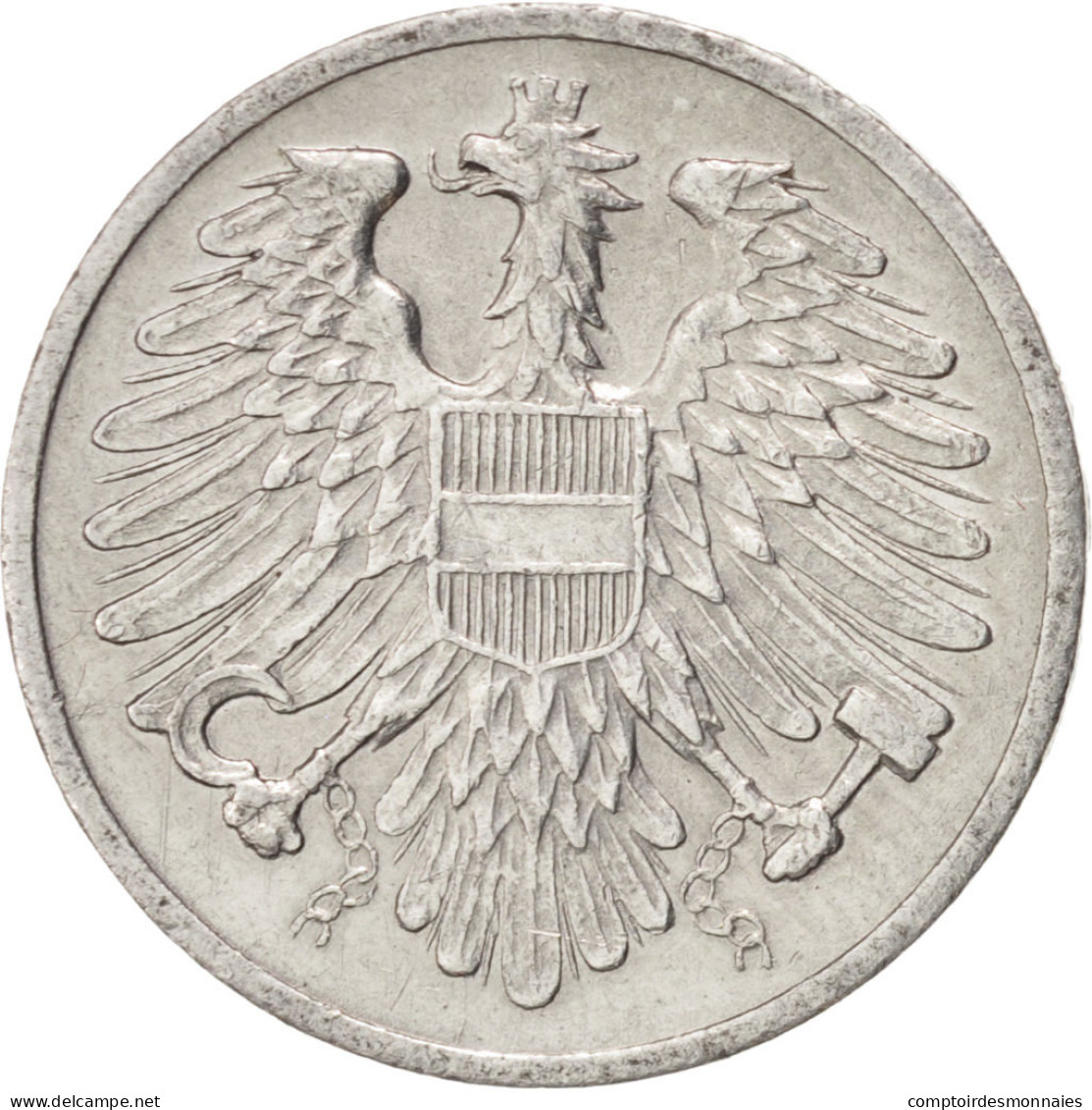 Monnaie, Autriche, 2 Groschen, 1954, SPL, Aluminium, KM:2876 - Autriche