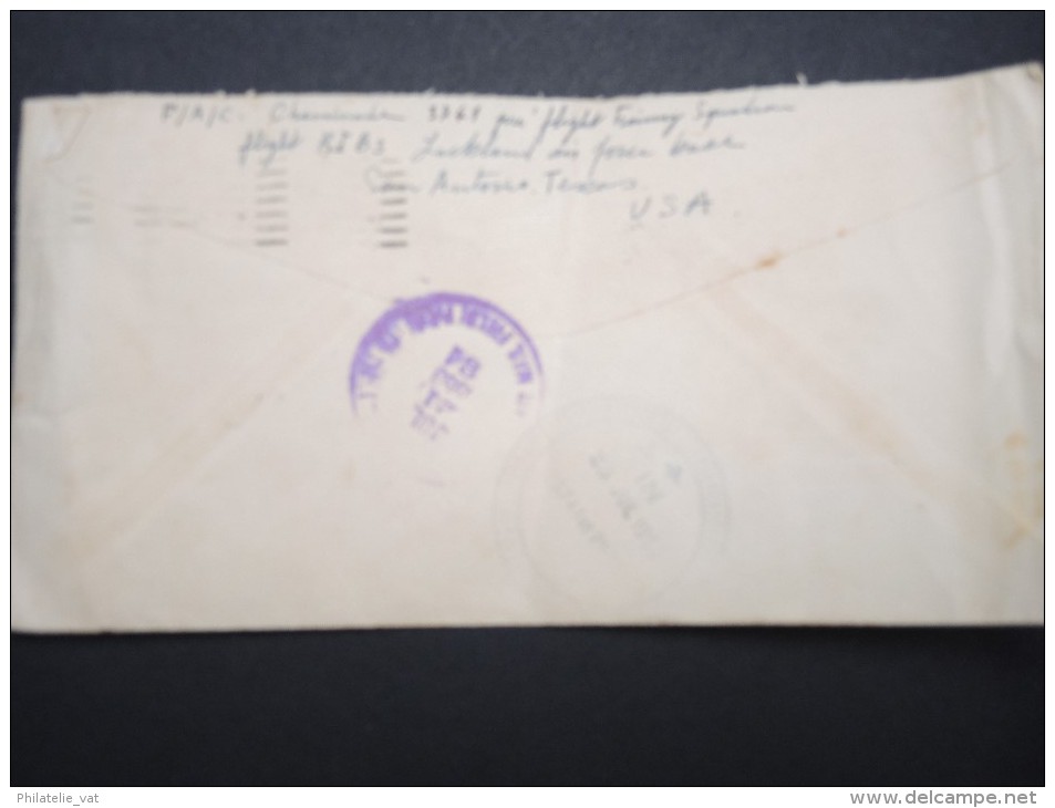ETATS UNIS - Enveloppe De San Antonio Pour Le Cameroun En 1953 - A Voir Cad Au Dos - A Voir - Lot P13031 - Lettres & Documents