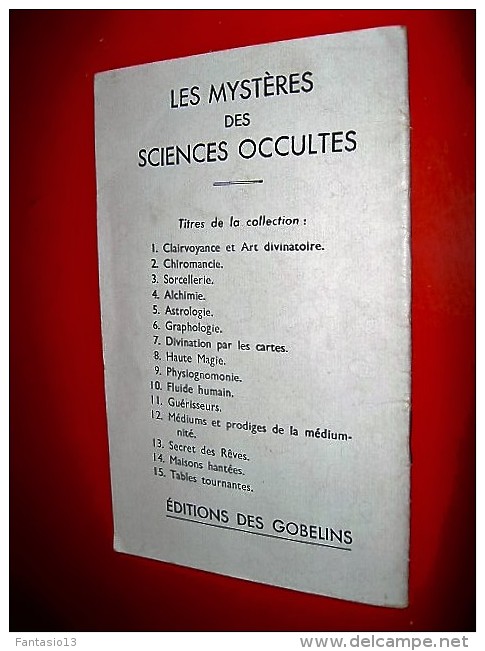 Fluide Humain Magnétisme Hypnotisme Par Pascal Forthuny 1947 Les Mystères Des Sciences Occultes N°10 - Esotérisme