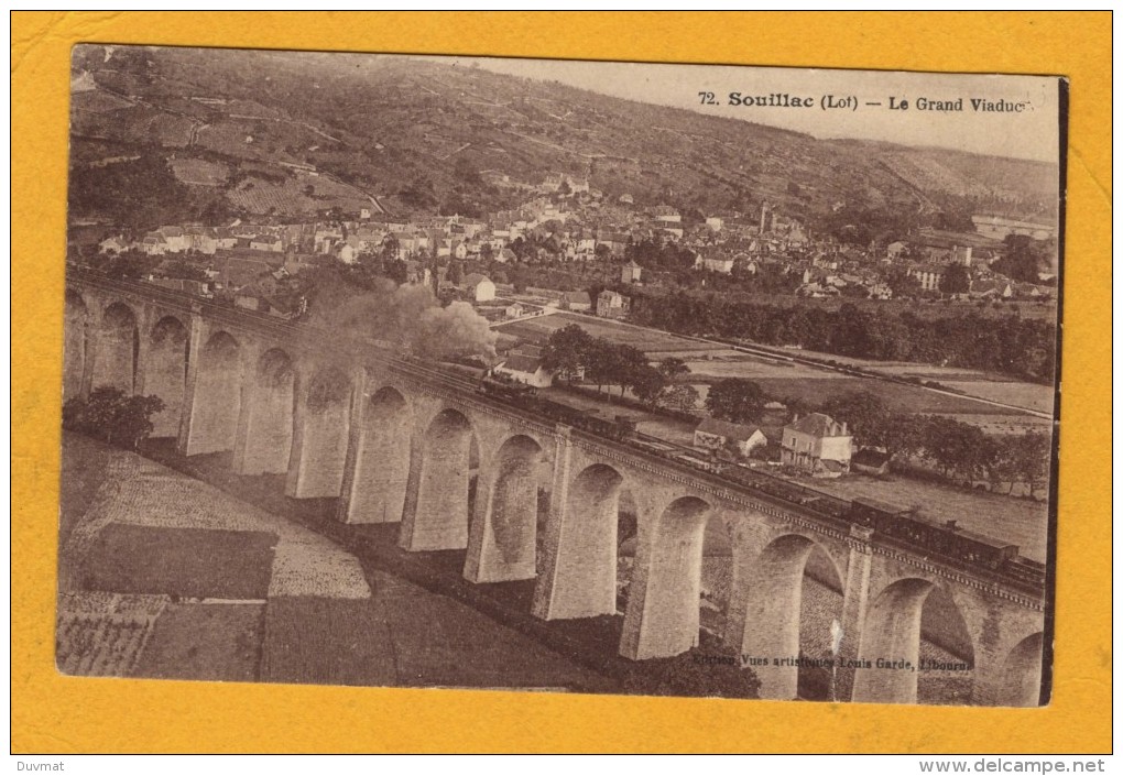 Souillac 46 - Le Grand Viaduc - Train - Vayrac