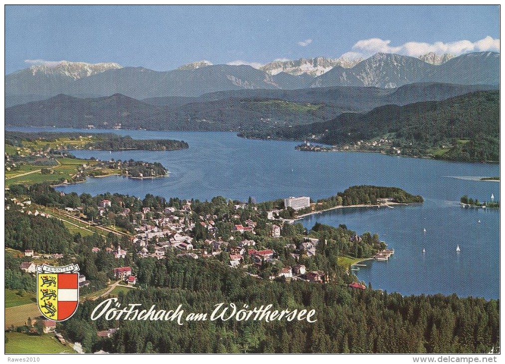 AK Österreich Pörtschach Am Wörthersee Wappen 1966 - Pörtschach