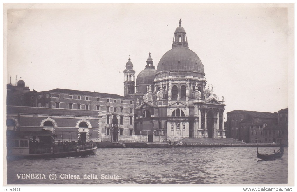 Italy Unused Postcard Venezia 9 Chiesa Della Salute - World