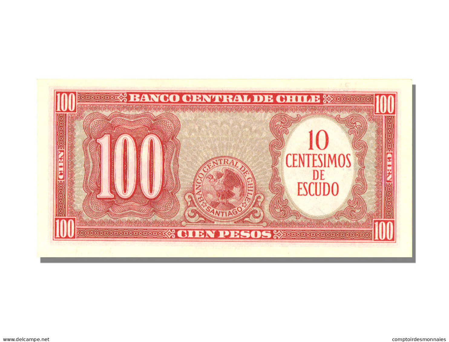 Billet, Chile, 100 Pesos = 10 Condores, KM:122, NEUF - Chile