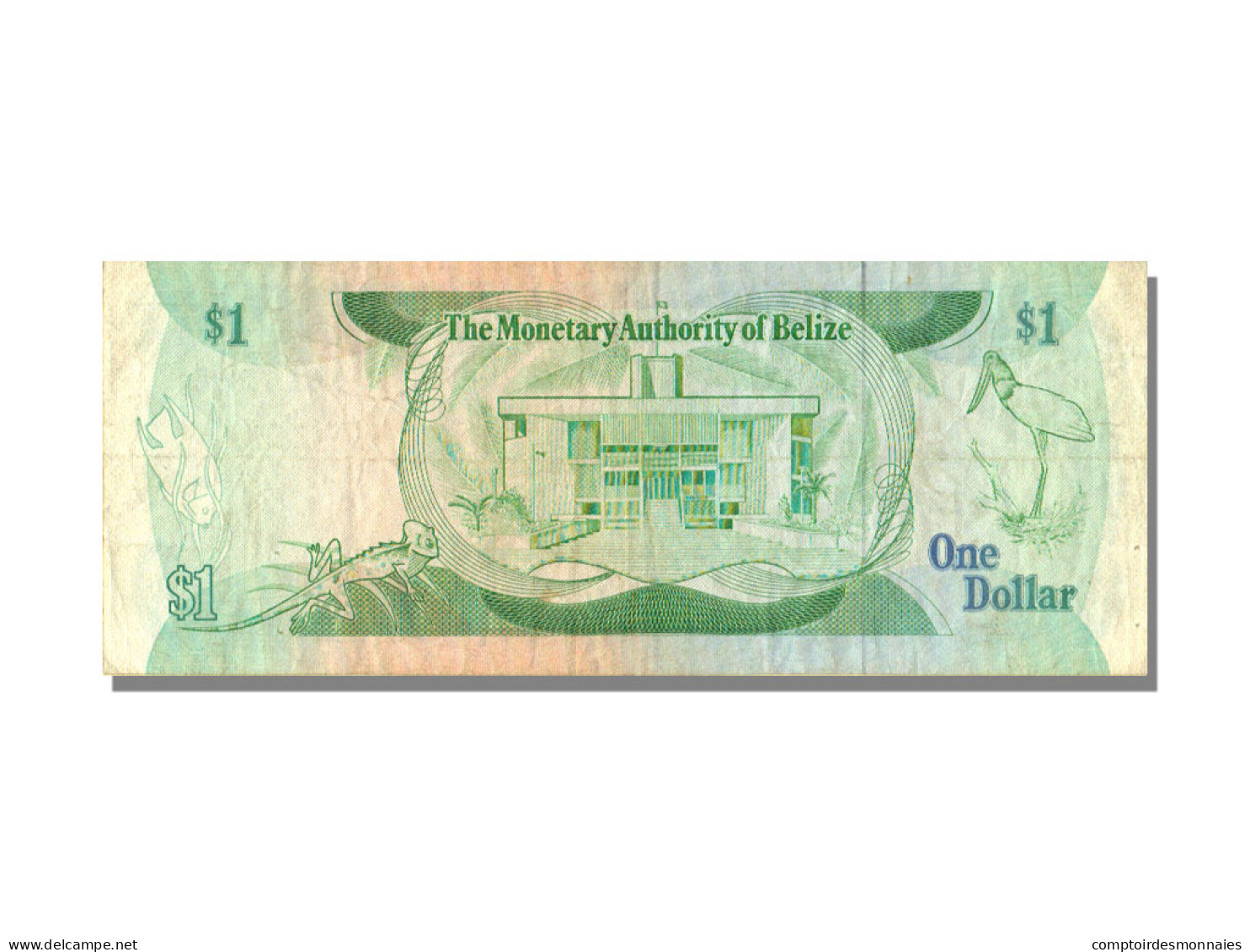 Billet, Belize, 1 Dollar, 1980, 1980-06-01, SUP - Belice