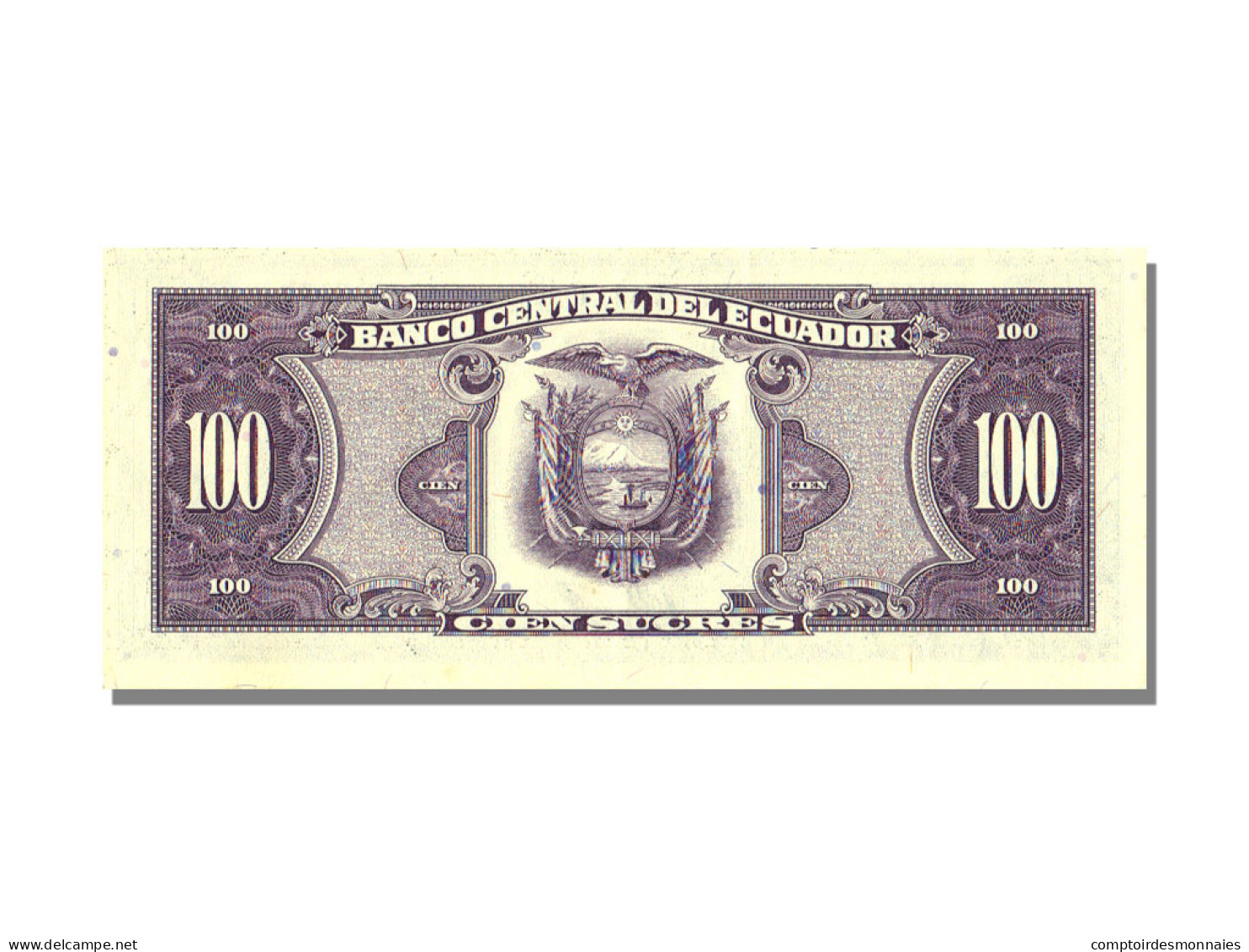 Billet, Équateur, 100 Sucres, 1990, 1990-04-20, KM:123, NEUF - Ecuador