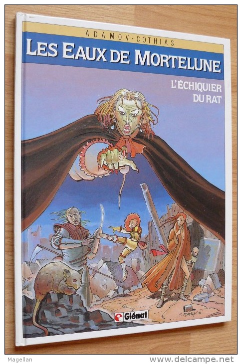 Adamov - Cothias - Les Eaux De Mortelune T1 L'Echiquier Du Rat - Glénat - Red. 1990 - Eaux De Mortelune, Les