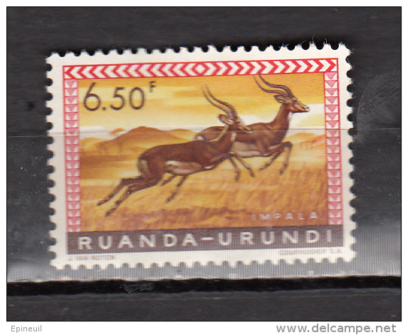 RWANDA-URUNDI * YT N° 214 - Gebraucht